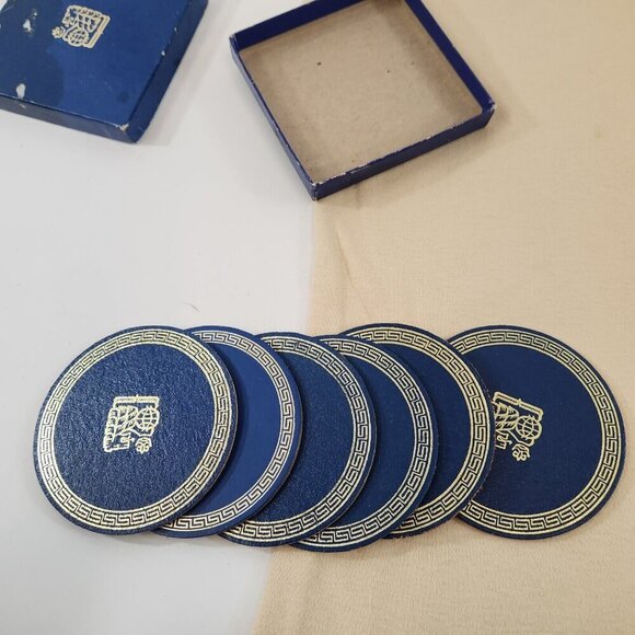 Royal Bank Coasters & T-Shirt LOT 1970s The Helpful Bank RBC Womens Medium Tiger - Picture 8 of 14